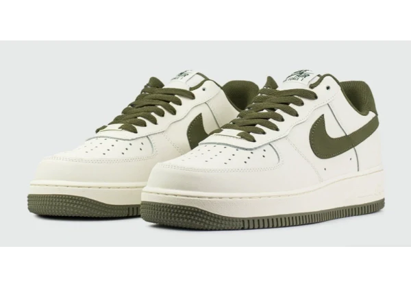 Nike Air Force 1 Low White Army
