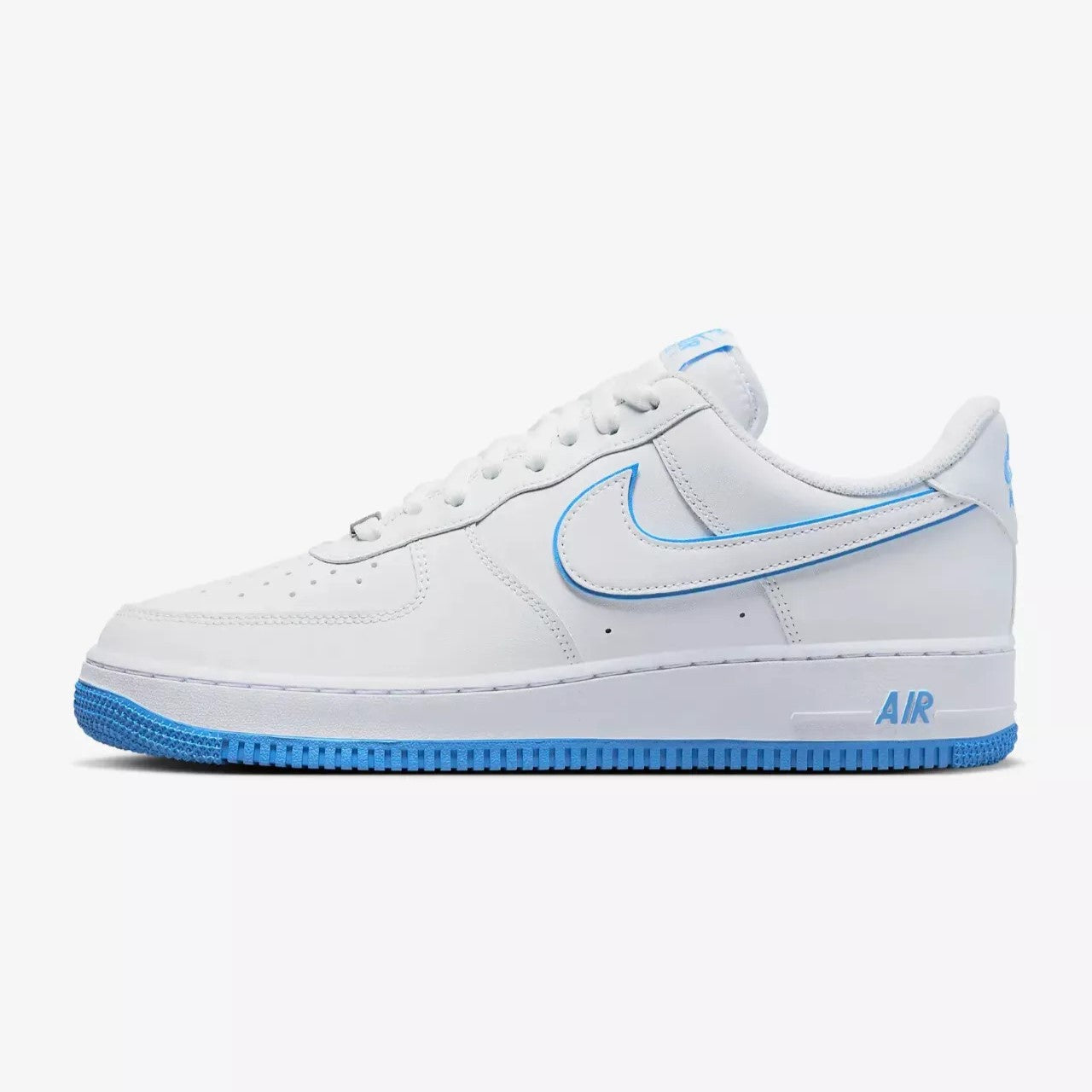 Court Classic Low – White & Sky Blue